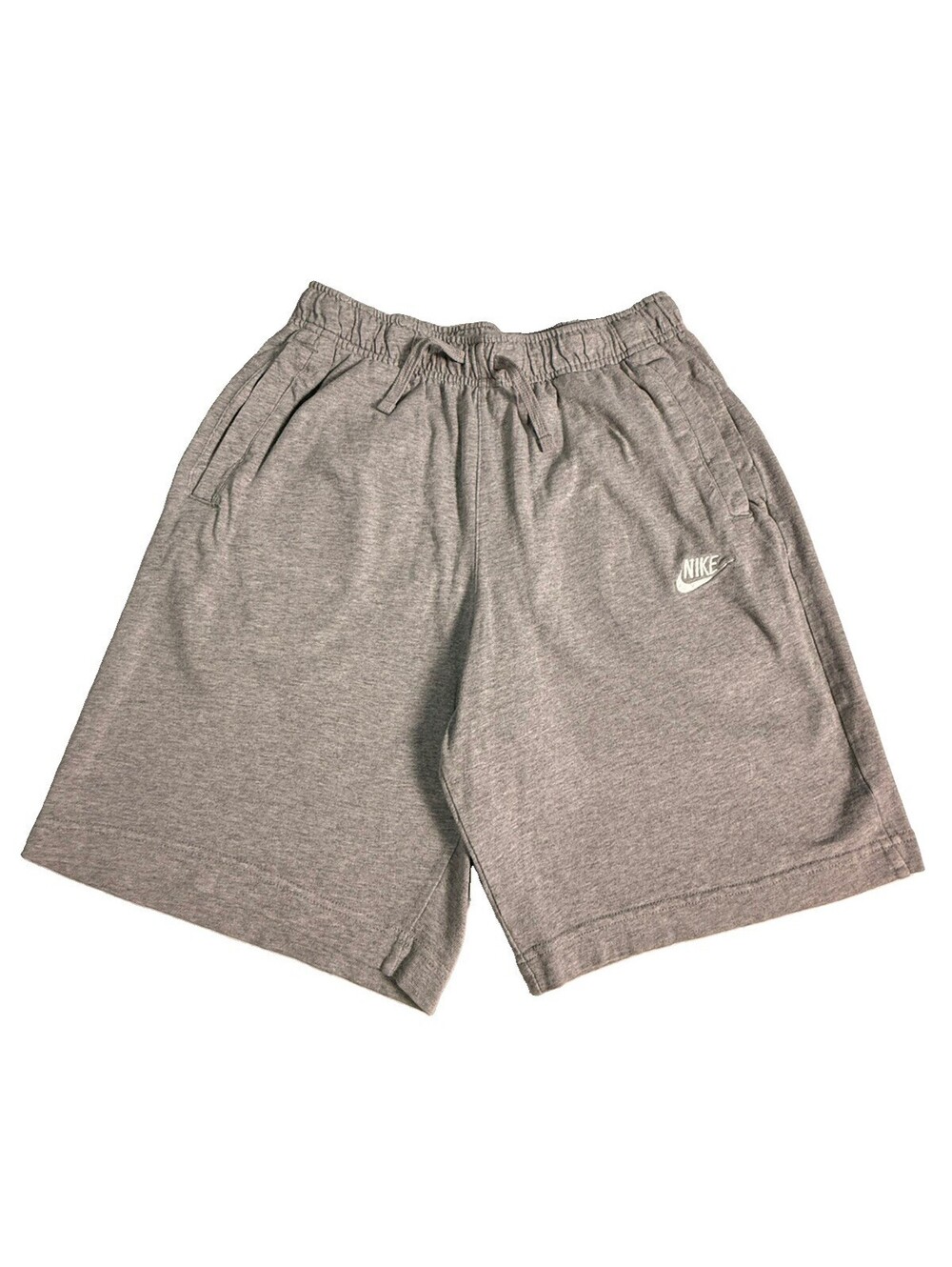 Nike Shorts Size small Gray Adult Basketball Swoosh Casual Pockets Back Pocket